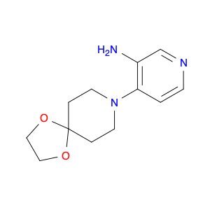 4-(1,4-dioxa-8-azaspiro[4.5]decan-8-yl)pyridin-3-amine