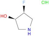 (3R,4S)-4-Fluoropyrrolidin-3-ol hydrochloride