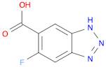 5-Fluoro-1H-benzo[d][1,2,3]triazole-6-carboxylic acid