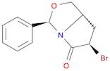 (3R,6R,7AS)-6-BROMO-3-PHENYLTETRAHYDROPYRROLO[1,2-C]OXAZOL-5(3H)-ONE