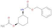 (1R,3S)-3-(((Benzyloxy)Carbonyl)Amino)Cyclohexyl Acetate