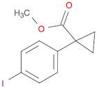 METHYL 1-(4-IODOPHENYL)CYCLOPROPANE-1-CARBOXYLATE