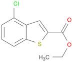 Ethyl 4-chlorobenzo[b]thiophene-2-carboxylate