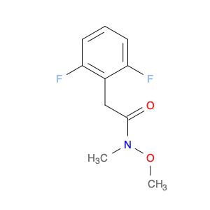 2-(2,6-DIFLUOROPHENYL)-N-METHOXY-N-METHYLACETAMIDE