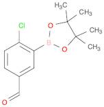 2-Chloro-5-formylphenylboronic Acid Pinacol Ester