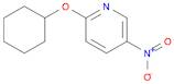 2-CYCLOHEXYLOXY-5-NITROPYRIDINE