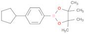 2-(4-CYCLOPENTYLPHENYL)-4,4,5,5-TETRAMETHYL-1,3,2-DIOXABOROLANE