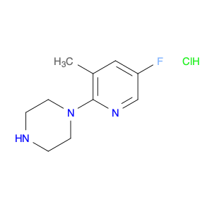 1-(5-FLUORO-3-METHYLPYRIDIN-2-YL)PIPERAZINEHCL