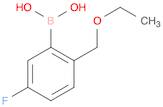 (2-(ETHOXYMETHYL)-5-FLUOROPHENYL)BORONIC ACID