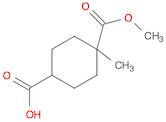 4-(Methoxycarbonyl)-4-methylcyclohexanecarboxylic Acid