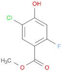 METHYL 5-CHLORO-2-FLUORO-4-HYDROXYBENZOATE