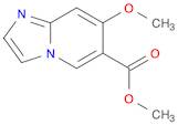 METHYL 7-METHOXYIMIDAZO[1,2-A]PYRIDINE-6-CARBOXYLATE