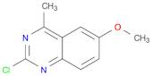 2-CHLORO-6-METHOXY-4-METHYLQUINAZOLINE