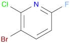 3-BROMO-2-CHLORO-6-FLUOROPYRIDINE