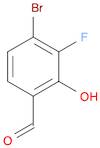 4-Bromo-3-fluoro-2-hydroxy-benzaldehyde