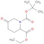 5-Oxo-piperidine-1,2-dicarboxylic acid 1-tert-butyl ester 2-ethyl ester