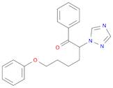 6-Phenoxy-1-phenyl-2-(1H-1,2,4-triazol-1-yl)-1-hexanone