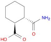 Cyclohexanecarboxylic acid, 2-(aminocarbonyl)-, (1S,2S)-