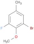 1-Bromo-3-fluoro-2-methoxy-5-methylbenzene