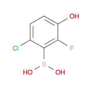 2-Chloro-6-fluoro-5-hydroxyphenylboronic acid