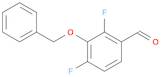 2,4-Difluoro-3-(phenylmethoxy)benzaldehyde