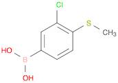 3-Chloro-4-(methylthio)phenylboronic Acid