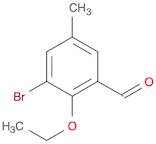 3-Bromo-2-ethoxy-5-methylbenzaldehyde