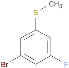 Benzene, 1-bromo-3-fluoro-5-(methylthio)-