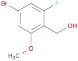 (4-Bromo-2-fluoro-6-methoxyphenyl)methanol