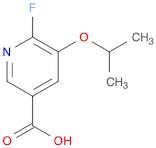 6-Fluoro-5-isopropoxy-pyridine-3-carboxylicacid