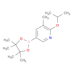 2-Isopropoxy-3-methyl-5-(4,4,5,5-tetramethyl-1,3,2-dioxaborolan-2-yl)pyridine