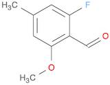 2-Fluoro-6-methoxy-4-methylbenzaldehyde