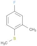 4-Fluoro-2-methyl-1-(methylsulfanyl)benzene