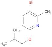 3-Bromo-2-methyl-6-(2-methylpropoxy)pyridine