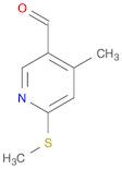 4-Methyl-6-methylsulfanyl-pyridine-3-carbaldehyde