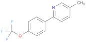 5-Methyl-2-[4-(trifluoromethoxy)phenyl]pyridine