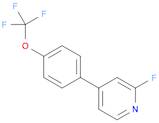 2-Fluoro-4-(4-(trifluoromethoxy)phenyl)pyridine