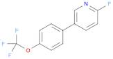 2-FLUORO-5-(4-(TRIFLUOROMETHOXY)PHENYL)PYRIDINE