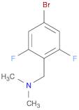 4-Bromo-2,6-diflluoro-N,N-dimethylbenzenemethanamine