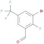 3-Bromo-2-fluoro-5-(trifluoromethyl)benzaldehyde