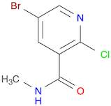 5-Bromo-2-chloro-N-methylpyridine-3-carboxamide