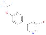 3-Bromo-5-(4-(trifluoromethoxy)phenyl)pyridine