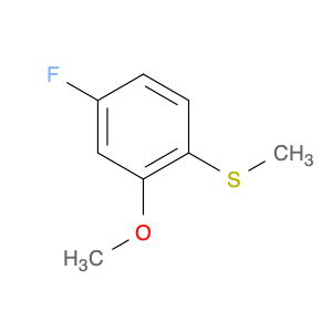 4-Fluoro-2-methoxy-1-methylsulfanylbenzene