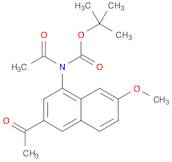 tert-Butyl acetyl(3-acetyl-7-methoxynaphthalen-1-yl)carbamate