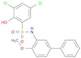 3,5-Dichloro-2-hydroxy-N-(4-methoxy-[1,1'-biphenyl]-3-yl)benzenesulfonamide