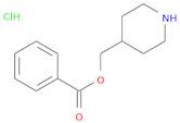 4-​Piperidinemethanol, 4-​benzoate, hydrochloride (1:1)