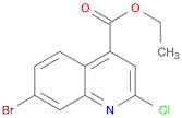 4-Quinolinecarboxylic acid, 7-bromo-2-chloro-, ethyl ester