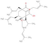 Bicyclo[3.3.1]non-3-ene-2,9-dione,4-hydroxy-6-methyl-1,3,7-tris(3-methyl-2-butenyl)-5-(2-methyl-1-…