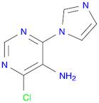 4-Chloro-6-(1H-imidazol-1-yl)pyrimidin-5-amine