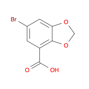 1,3-Benzodioxole-4-carboxylic acid, 6-bromo-